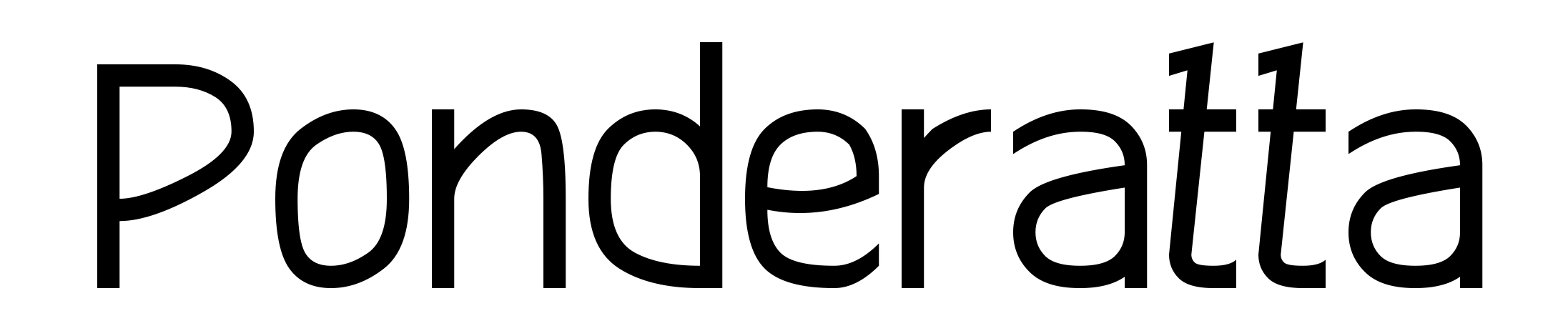 Ponderatta